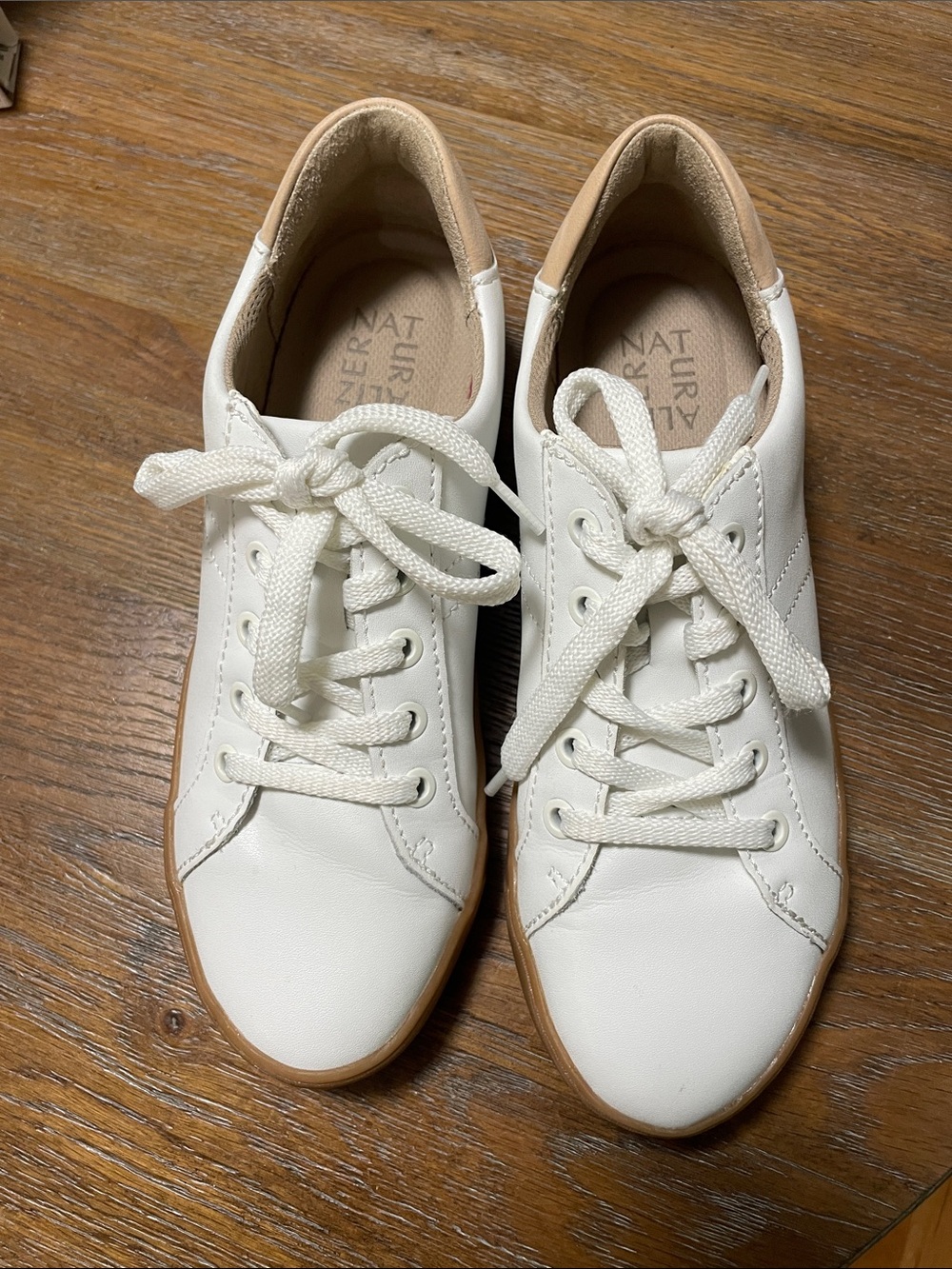 Naturalizer Morrison Sneakers with Tan Trim
